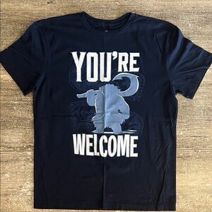 Disney ‘Moana’ Maui navy blue graphic t-shirt